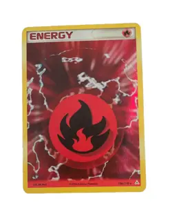 Pokemon TCG -Fire Energy EX Holon Phantoms 2006 - 106/110 - Holo LP - Image 2