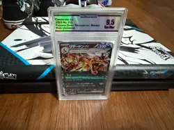 Pokemon Card Lot 60+ Ultra Rare V GX VMAX EX Charizard 9.5 Rayquaza 2 Binders - Image 3