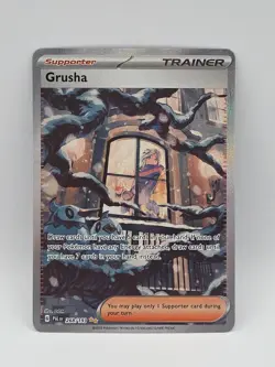 Pokemon TCG Card Grusha Special Illustration Rare SV02: Paldea Evolved 268/193 - Image 1