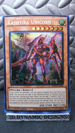 | Yugioh Kashtira Unicorn MP23-EN164 1st Secret 25Th Anniversary Tin NM 🔥 | - Image 1