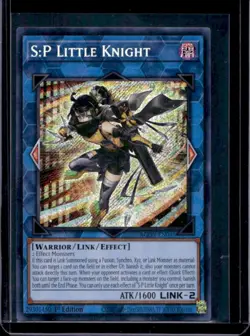 2023 Yu-Gi-Oh! 1st Edition S:P Little Knight VAR #AGOV-EN046a - Image 1