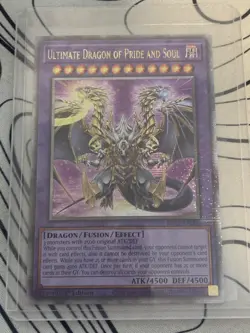 Yu-Gi-Oh Ultimate Dragon Of Pride And Soul ROTA-EN000 Quarter Century Rare - Image 1