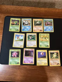 Pokemon TCG Gym Heroes and Gym Challenge Lot Of 11 Cards - Image 1