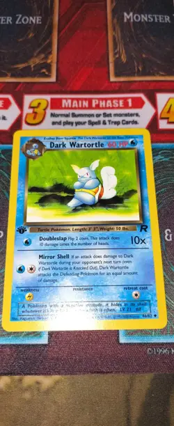 Pokemon Dark Wartortle Team Rocket 46/82 Uncommon Regular Card English - Image 1