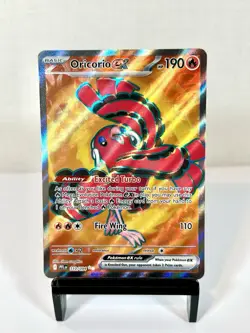 Pokemon TCG Oricorio EX 110/094 Full Art Ultra Rare Holo Phantasmal Flames Card - Image 1