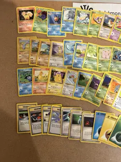 Pokemon Bulk WOTC 40 Card Vintage Lot Collection No Dups - Image 3