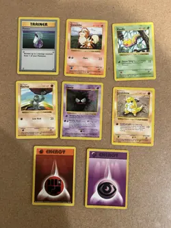 Shadowless Base Set Pokemon Card Lot Vintage WOTC - Image 1