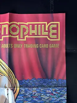 XXXENOPHILE 1996 Adult Trading Cards Poster One Sheet Promotional - Image 2