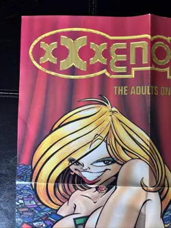 XXXENOPHILE 1996 Adult Trading Cards Poster One Sheet Promotional - Image 3