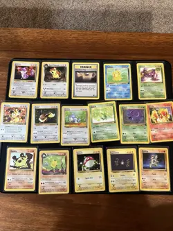 Pokemon Team Rocket Unlimited Lot 16 Cards - Image 1