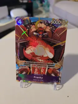Franky OP09-072 ALT ART Emperors in the New World One Piece Card Game English NM - Image 1