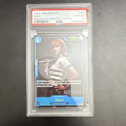 One Piece CCG Nami Premium Card Collection LA Edition #053 PSA 10 Gem Mint 2024 - Image 1