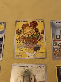 6 Starry Night Pokemon x Van Gogh Promo Card - NM - Image 3
