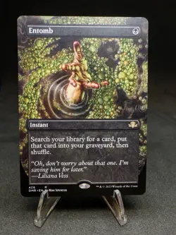 Entomb (Borderless) Dominaria Remastered Regular NM - Image 1
