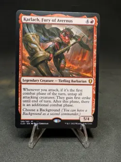 Karlach, Fury of Avernus Commander Legends: Battle for Baldur's Gate Regular NM - Image 3