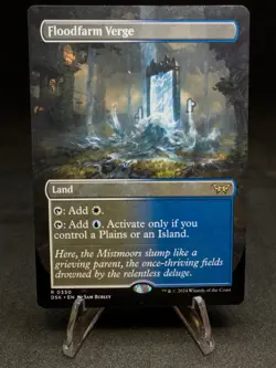Floodfarm Verge (Borderless) Duskmourn: House of Horror Regular NM - Image 1