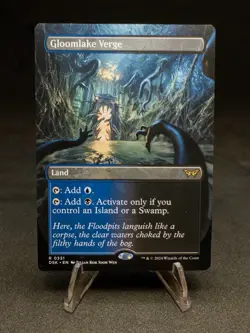 Gloomlake Verge (Borderless) Duskmourn: House of Horror Regular NM - Image 1