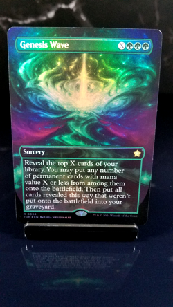 Genesis Wave (Borderless) Foil x1 #334 - Image 1