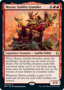 [1x] Muxus, Goblin Grandee - Near Mint, English - Jumpstart MTG Magic - Image 1