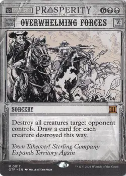 Overwhelming Forces M Outlaws of Thunder Junction: Breaking News 17 NM - Image 1