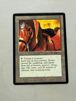 MTG Jandor's Saddlebags Arabian Nights Magic the Gathering - Image 1