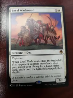 Loyal Warhound The List Reprints Regular - Image 1
