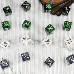 48 PCS Magic Counter Dice Life MTG Counters Dice Set Bulk Buff Tokens D6 Dice... - Image 4