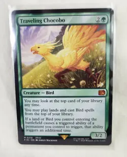Traveling Chocobo Regular Mythic MTG Final Fantasy Magic the Gathering - Image 1