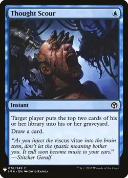 1x Thought Scour NM Eng MTG - The List - Image 1