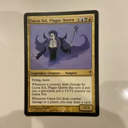 Garza Zol, Plague Queen Cold Snap Mtg - Image 1