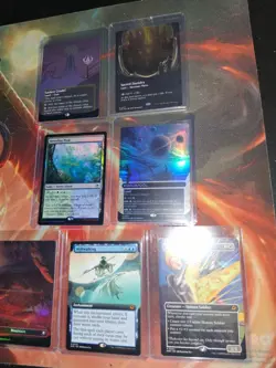 MTG Edge Of Eternities Lot with two Galaxy Foils - Image 3