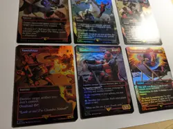 Deadpool Rainbow Foil Secret Lair Marvel MTG NOT SEALED Complete Set - Image 2