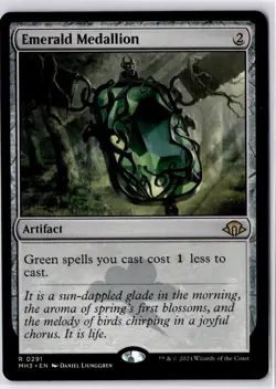 Emerald Medallion Modern Horizons 3 Regular NM R 0291 - Image 1