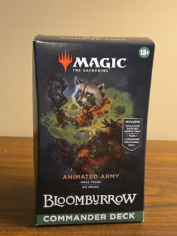 MTG Commander Bloomburrow - Animated Army - New Sealed Deck Magic the Gathering - Image 1