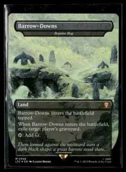 Barrow-Downs - Bojuka Bog (Extended Art) - Commander: The Lord of the Rings - Image 1