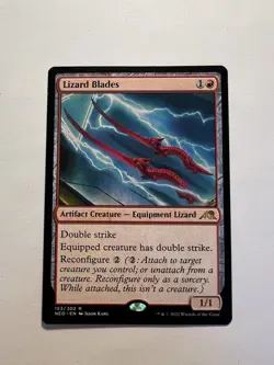 Lizard Blades - MTG Kamigawa: Neon Dynasty - NM - Image 1