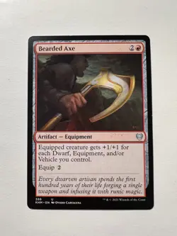 Bearded Axe - MTG Kaldheim - NM - Image 1