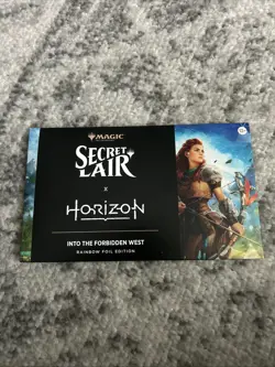MTG Secret Lair Playstation FOIL Horizon: Into The Forbidden West - Image 1