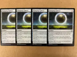 MTG 4x Damping Sphere # 213 Dominaria Modern Magic the Gathering x4 NM - Image 1