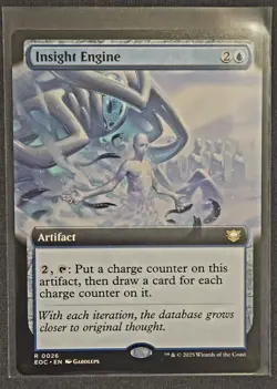Insight Engine (Extended Art) Commander: Edge of Eternities - Image 3