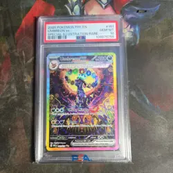 Pokemon 2025 Umbreon ex 161/131 SIR Prismatic Evolutions GEM MINT PSA 10 - Image 1