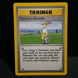 Pokemon Breeder 076/102 Base Set - LIGHTLY PLAYED CONDITION!! - Image 1