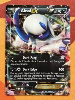 Pokemon Card - Absol EX - Holo Black Star Promo (XY62) XY Era *HP* - Image 1