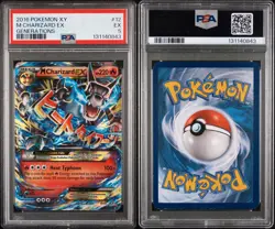 2016 POKEMON XY GENERATIONS #12 M CHARIZARD EX PSA 5 - Image 3