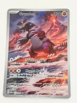 Groudon 199/182 - Paradox Rift - Pokemon TCG Scarlet & Violet - SV04 - NM - Image 1