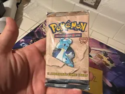 Pokemon Fossil First Edition Booster Pack light - Image 2