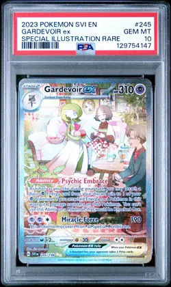 2023 POKEMON SVI EN-SCARLET & VIOLET #245 GARDEVOIR EX PSA 10 - Image 1