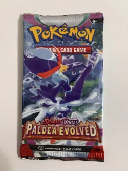 22.5g HEAVY Pokemon Scarlet & Violet Paldea Evolved Booster Pack SEALED - Image 2