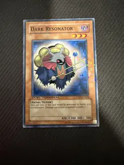 YuGiOh! - Dark Resonator - DTP1-EN024 - Duel Terminal Preview - MP- RARE - Image 1