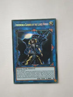Underworld Goddess of the Closed World MP22-EN028 Prismatic Secret Rare LP - Image 1